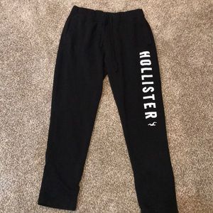 Hollister Black Large Sweatpants